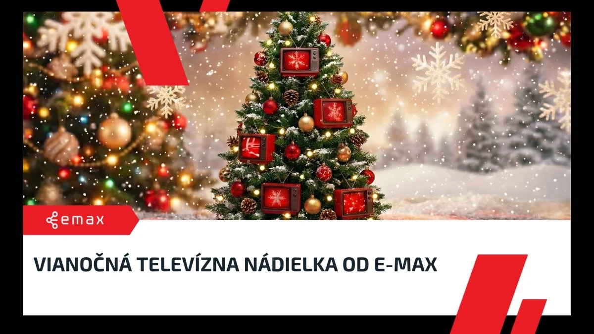 Vianočná televízna nádielka od E-MAX