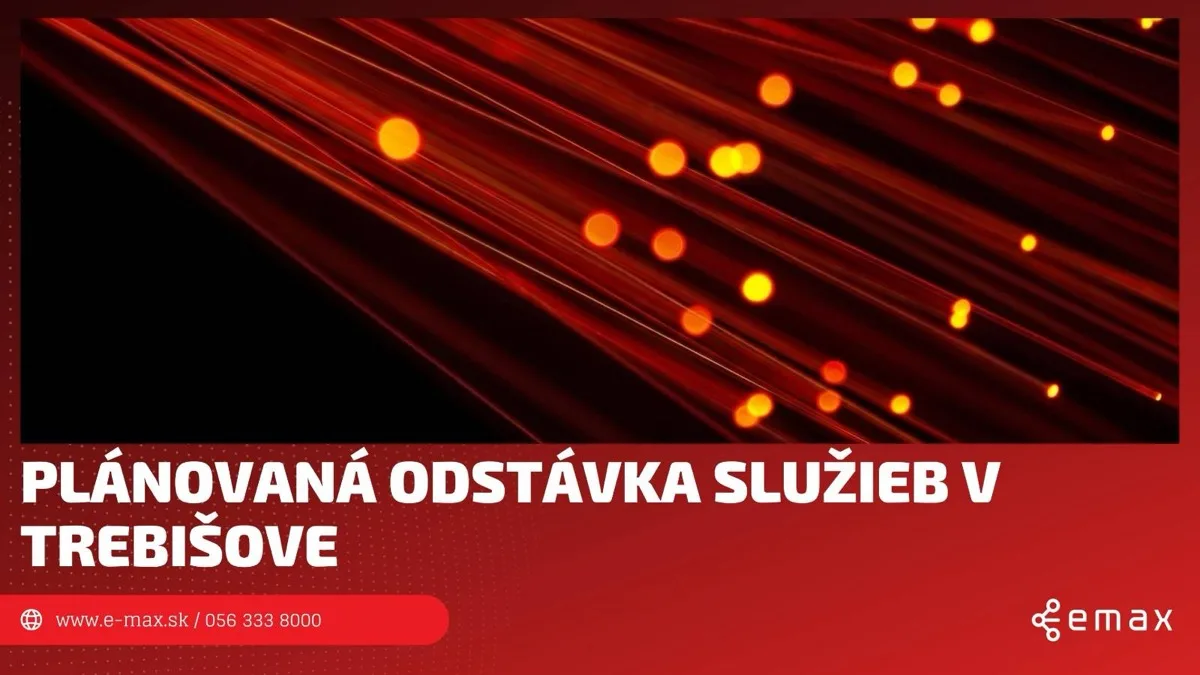 Plánovaná technická odstávka v Trebišove: Čo potrebujete vedieť