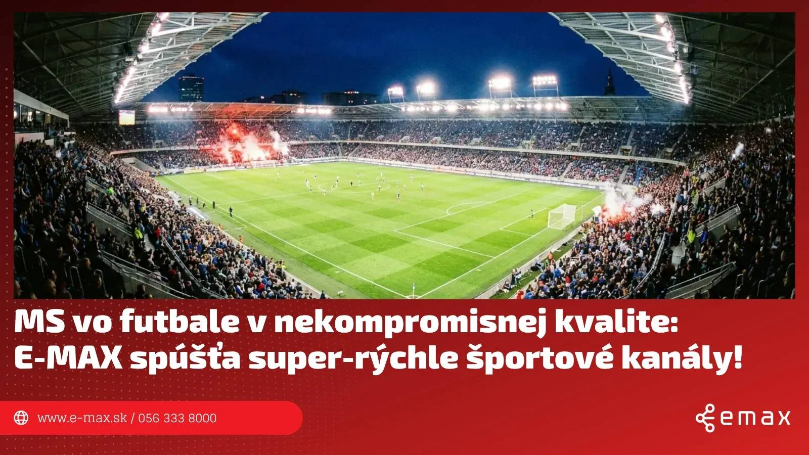 MS vo futbale v nekompromisnej kvalite: TV2GO spúšťa super-rýchle športové kanály!